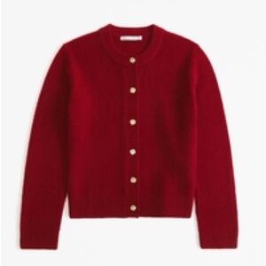 Abercrombie & Fitch Crew Cardigan